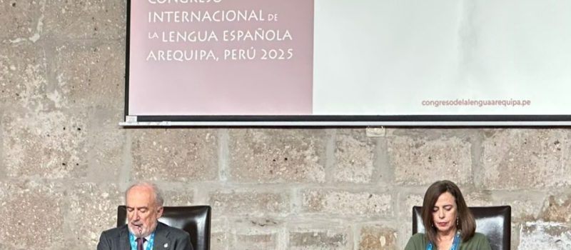 Presentación del <em>Diccionario histórico de la lengua</em> en Arequipa