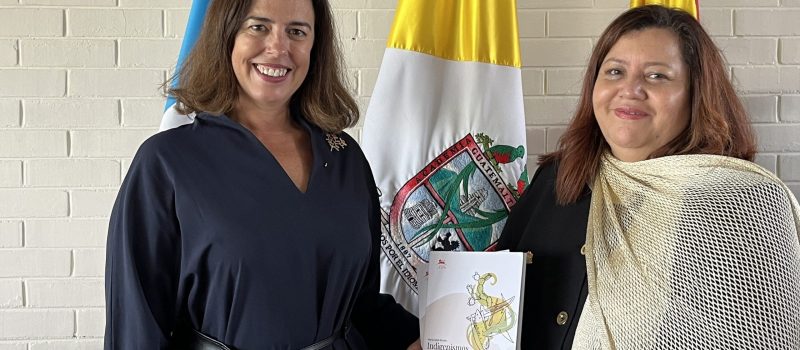 Visita de la directora del Igalex a la Academia Guatemalteca de la Lengua