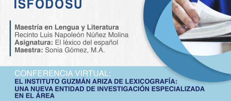 Presentación del Igalex en el Instituto de Formación Docente Salomé Ureña